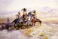 im feindlichen Land 1899 Charles Marion Russell Indianer